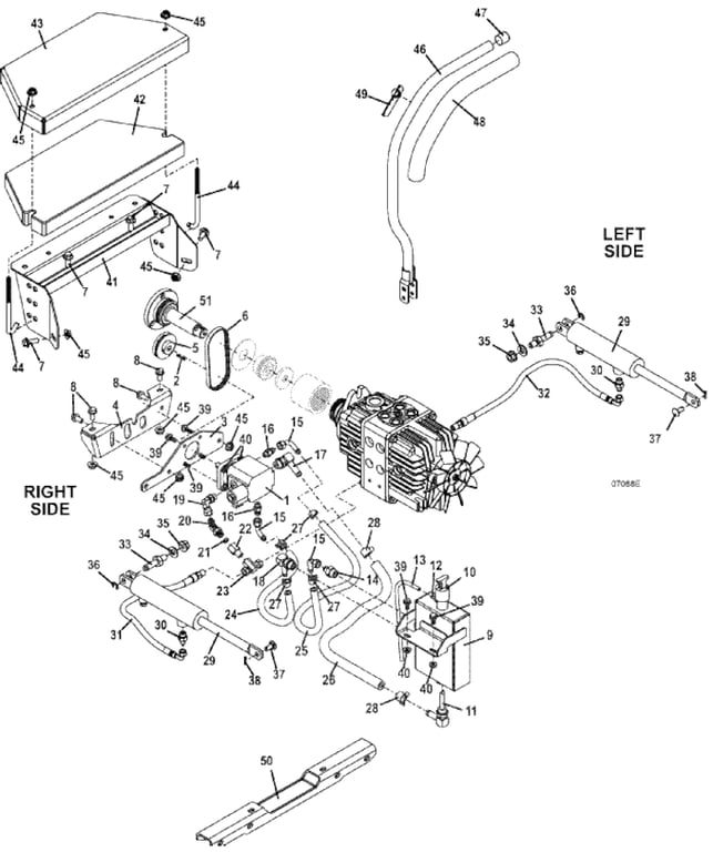 Optional Hydraulic Lift Assembly