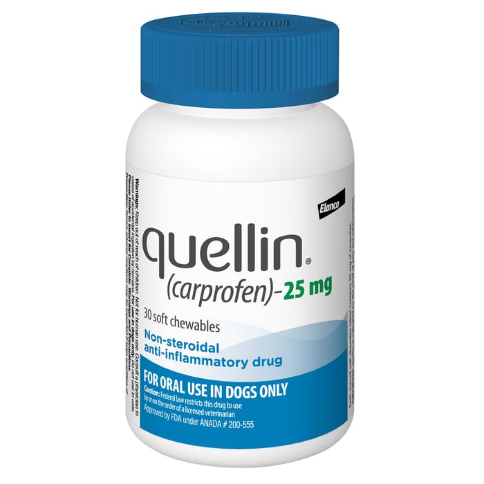 Quellin Carprofen Soft Chews 25 mg chewables 30 ct product detail number 1.0