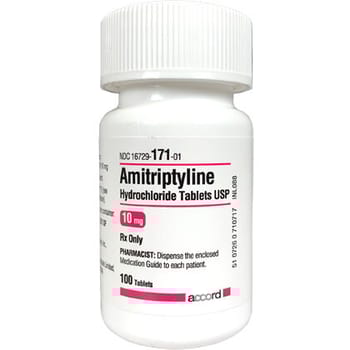 Amitriptyline HCl 10 mg 100 ct Bottle-product-tile