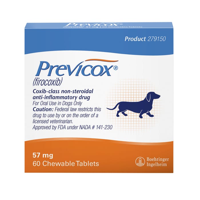 Previcox 57 mg Tablets 60 ct product detail number 1.0