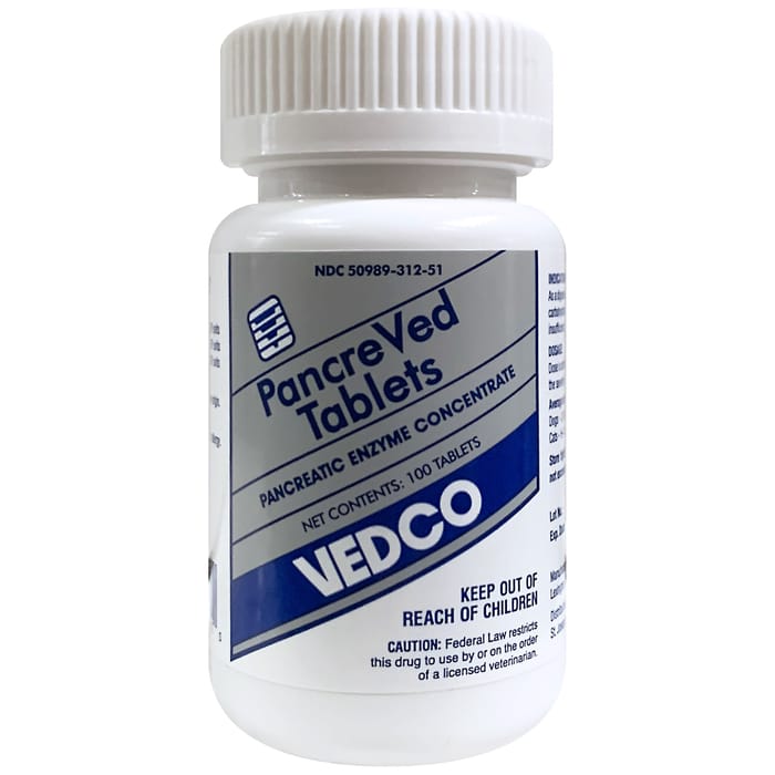 PancreVed Tablets- 425 mg Tablets, 100 ct product detail number 1.0
