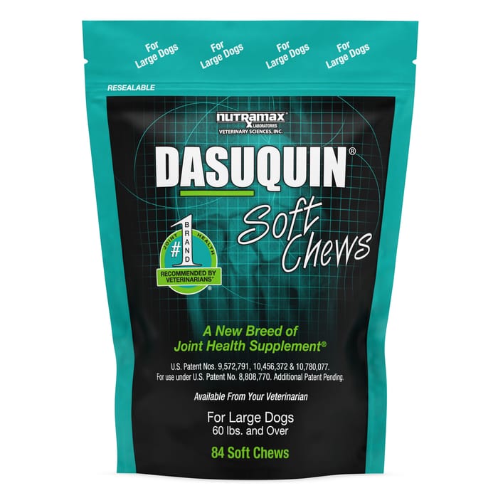 Nutramax Dasuquin Joint Health Supplement - With Glucosamine, Chondroitin, ASU, Boswellia Serrata Extract, and Green Tea Extract Large dogs, 84 Soft Chews product detail number 1.0