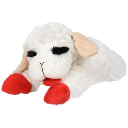 Multipet Lamb Chop Dog Toy Medium - 10 in product detail number 1.0