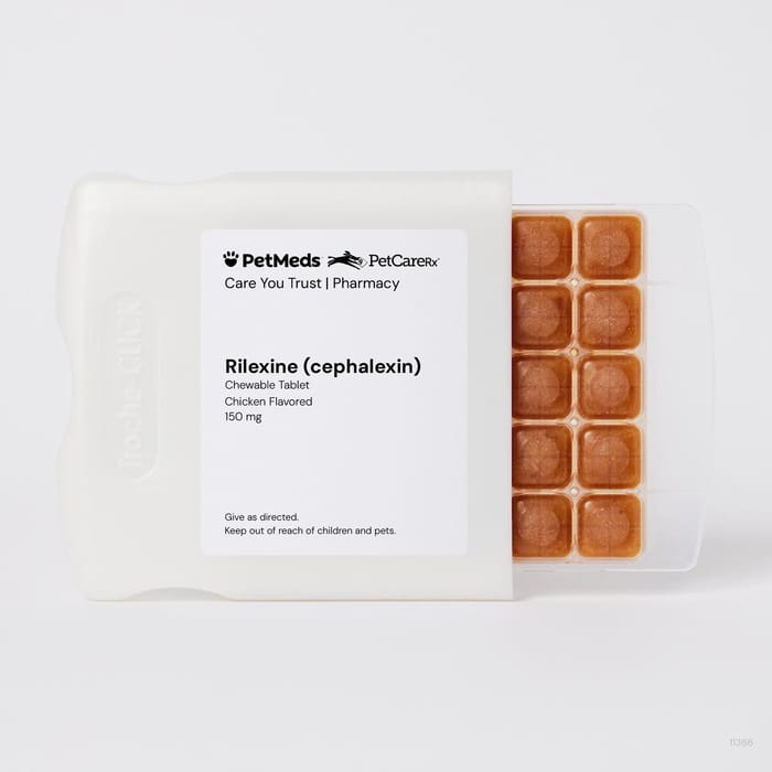 Rilexine Chewable Tablets (cephalexin) 150 mg (sold per tablet) product detail number 1.0