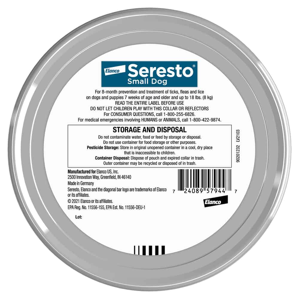 Seresto for Small Dogs 2pk Bundle