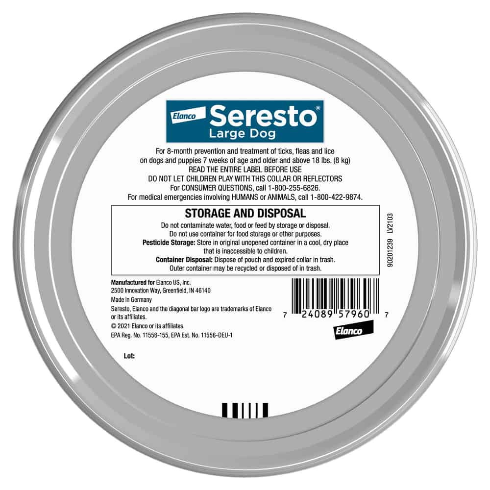 Seresto for Large Dogs 2pk Bundle