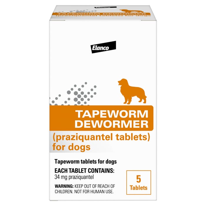 Elanco Tapeworm Dewormer Tablets for Dogs 5 ct product detail number 1.0