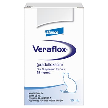 Veraflox Oral Suspension for Cats 25 mg/ml 15 ml Bottle-product-tile
