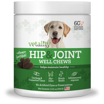 TevraPet Vetality Hip & Joint Chews for Dogs 60 ct-product-tile