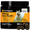 Pet Honesty Allergy Skin Health Salmon Flavored Soft Chews Skin & Coat Allergy Supplement for Dogs 90 Count