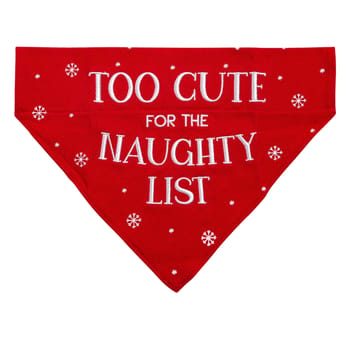 Pearhead "Too Cute For the Naughty List" Bandana-product-tile