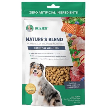 Dr. Marty Nature's Blend Essential Wellness Premium Freeze-Dried Raw Dog Food 6 oz Bag-product-tile