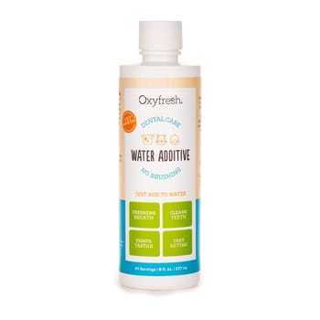 Oxyfresh Premium Pet Dental Water Additive Bad Breath Solution for Dogs & Cats 16 oz Bottle-product-tile