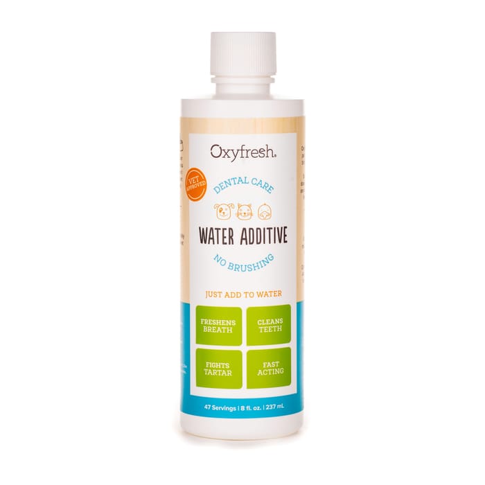 Oxyfresh Premium Pet Dental Water Additive Bad Breath Solution for Dogs & Cats 16 oz Bottle product detail number 1.0