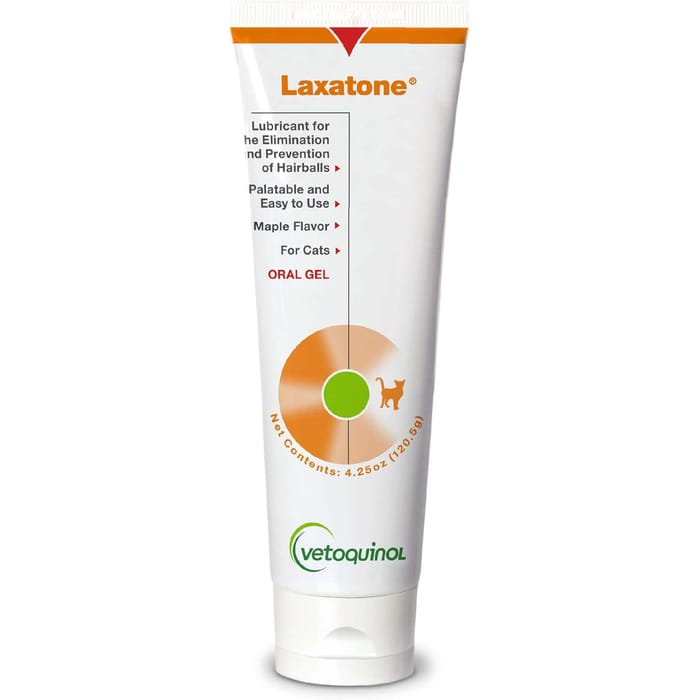 Laxatone flavored lubricant for the elimination & prevention of hairballs in Cats - Maple Flavor 4.25 oz Tube product detail number 1.0