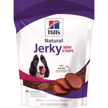 Hill's Natural Jerky Mini-Strips with Real Beef Dog Treats - 7.1 oz Bag-product-tile