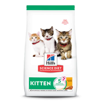 Hill's Science Diet Kitten Chicken Recipe Dry Cat Food - 3.5 lb Bag-product-tile