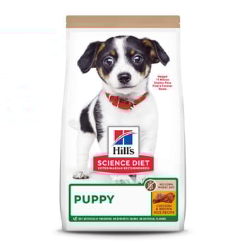 Hill's Science Diet Puppy No Corn, Wheat or Soy Chicken & Brown Rice Dry Dog Food - 4 lb Bag-product-tile