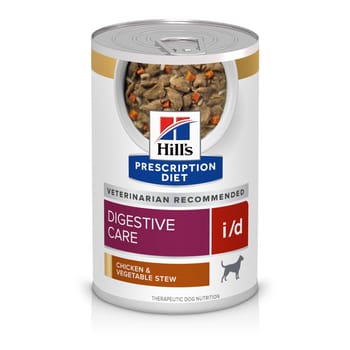 Hill's Prescription Diet i/d Digestive Care Chicken & Vegetable Stew Wet Dog Food - 12.5 oz Cans - Case of 12-product-tile