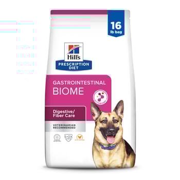 Hill's Prescription Diet Gastrointestinal Biome Digestive/Fiber Care with Chicken Dry Dog Food - 16 lb Bag-product-tile