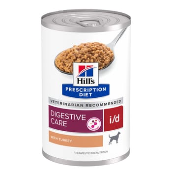 Hill's Prescription Diet i/d Digestive Care with Turkey Wet Dog Food - 13 oz Cans - Case of 12-product-tile