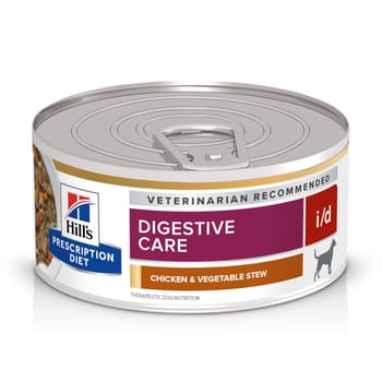 Hill's Prescription Diet i/d Digestive Care Chicken & Vegetable Stew Wet Dog Food - 5.5 oz Cans - Case of 24-product-tile