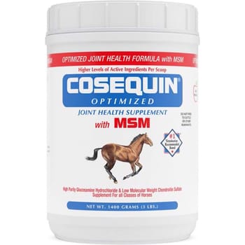 Nutramax Cosequin&reg; Optimized Joint Support with MSM Joint Health Powdered Supplement for Horses - 1400g Jar-product-tile