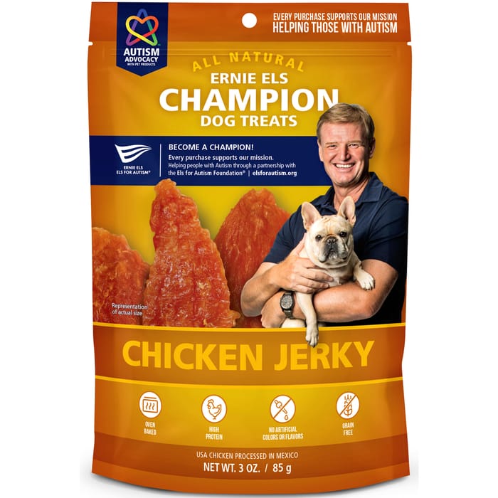 Ernie Els All Natural Chicken Jerky Dog Treats - 4 oz product detail number 1.0