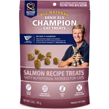 Ernie Els All Natural Salmon Morsels Cat Treats - 3 oz Bag-product-tile
