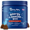 Zesty Paws Senior Advanced Allergy & Immune Bites Salmon Flavored Soft Chew Supplement for Dogs - 90 count