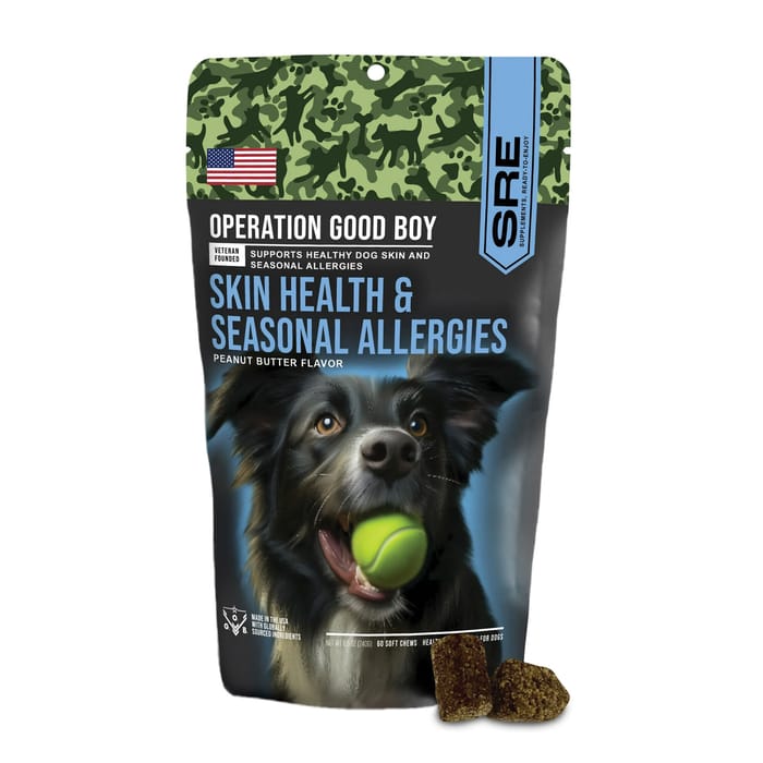 Operation Good Boy SRE  - Skin Health & Allergy Supplement for Dogs - 60 ct Pouch product detail number 1.0