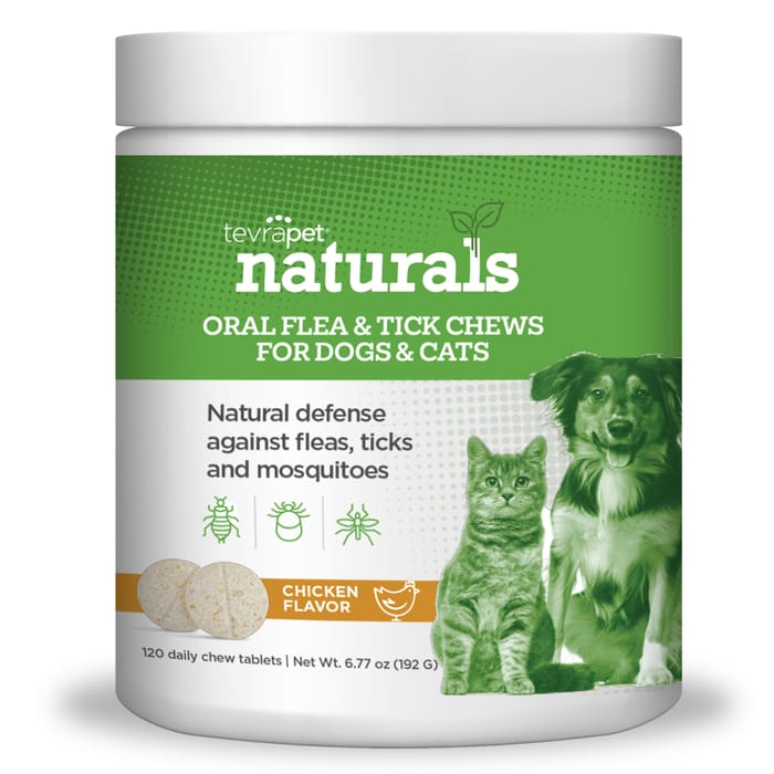 Tevrapet Naturals Oral Flea & Tick Chews for Dogs & Cats 120 ct product detail number 1.0