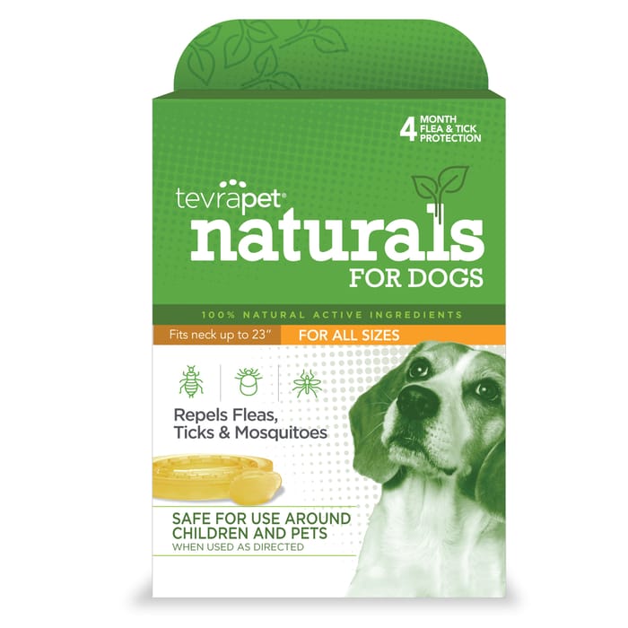 TevraPet Naturals Flea & Tick Collar for Dogs  4 month  1ct product detail number 1.0