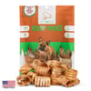 Wholly Pup Smoked Beef Trachea Bites For Dogs - 8oz
