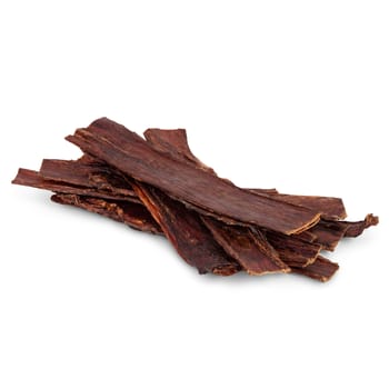 Wholly Pup Beef Gullet Jerky For Dogs - 6&rdquo; - 10 Pack-product-tile