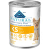 BLUE Natural Veterinary Diet KS Kidney Support Canned Dog Food 12.5 oz - Case of 12