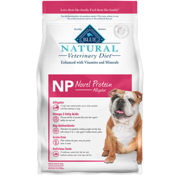 BLUE Natural Veterinary Diet NP Novel Protein-Alligator Grain-Free Dry Dog Food 6 lbs-product-tile
