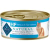 BLUE Natural Veterinary Diet HF Hydrolyzed for Food Intolerance Grain-Free Wet Cat Food 5.5 oz - Case of 24