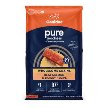 Canidae PURE Wholesome Grains Salmon & Barley Recipe Dry Dog Food 22 lb Bag-product-tile