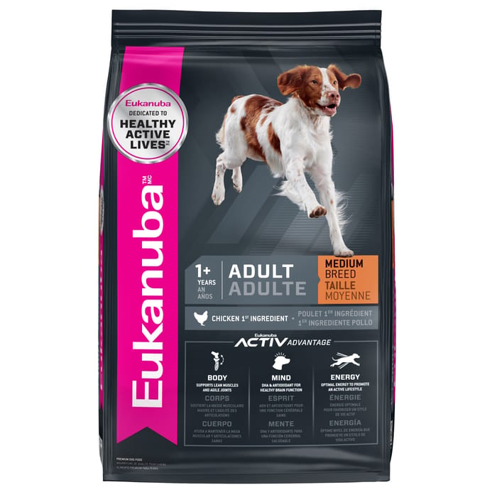 Eukanuba Adult Medium Breed Dry Dog Food 30 lb Bag product detail number 1.0