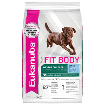 Eukanuba Fit Body Weight Control Large Breed Dry Dog Food 30 lb Bag-product-tile