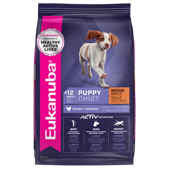 Eukanuba Puppy Medium Breed Dry Dog Food 33 lb Bag-product-tile