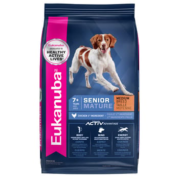 Eukanuba Senior Medium Breed Dry Dog Food 30 lb Bag-product-tile