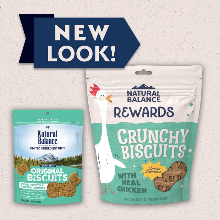 Natural Balance Treats Crunchy Biscuits Potato & Chicken Recipe Dog Treat 14 oz product detail number 1.0