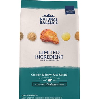 Natural Balance Limited Ingredient Chicken & Brown Rice Recipe Dry Dog Food 12 lb-product-tile