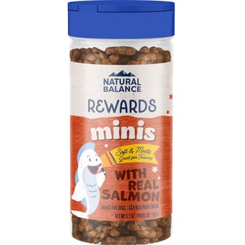 Natural Balance Treats Mini Rewards Salmon Recipe Dog Treat 5.3 oz-product-tile