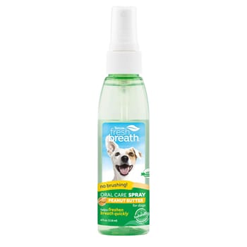 TropiClean Fresh Breath Peanut Butter Oral Care Spray 4 oz-product-tile