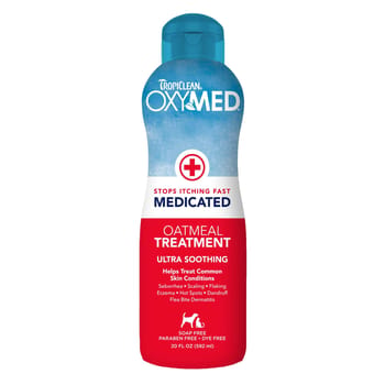 TropiClean Oxymed Hypo-Allergenic Oatmeal Shampoo 20 oz-product-tile
