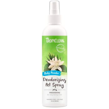 Tropiclean Baby Powder Deodorizing Pet Spray 8oz-product-tile
