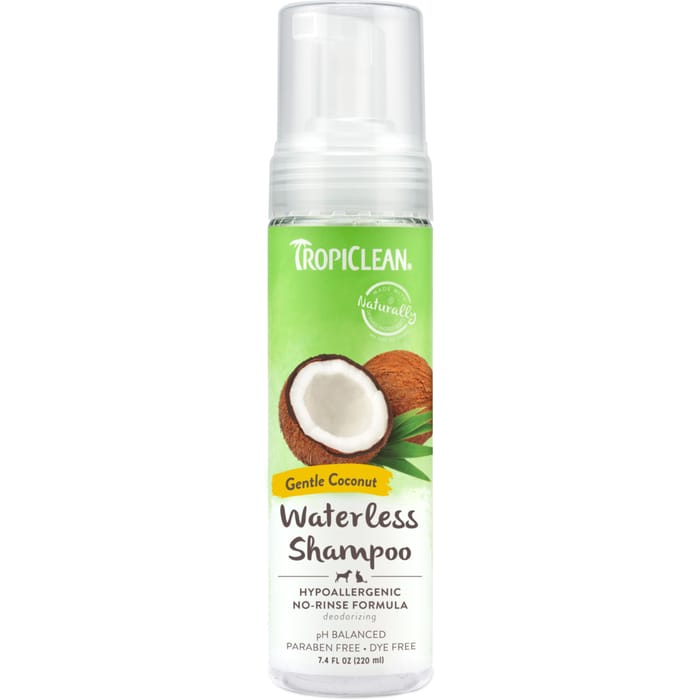 Tropiclean Hypo Allergenic Waterless Shampoo 7.4 Oz product detail number 1.0